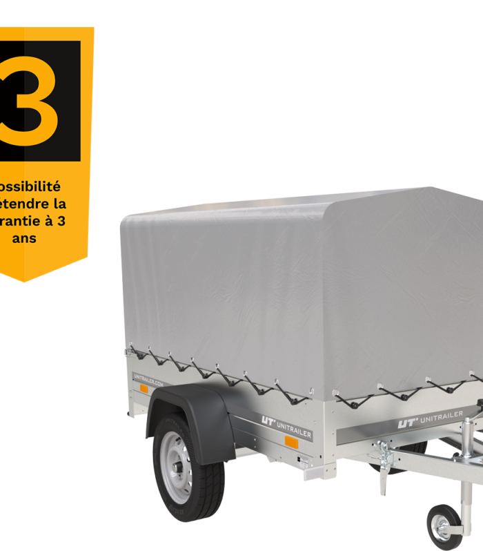 750 kg Kippanhänger mit Domdeckel Garden Trailer 201 KIPP