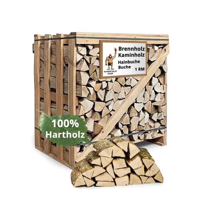 Brennholz Hainbuche 2RM Box 33 cm